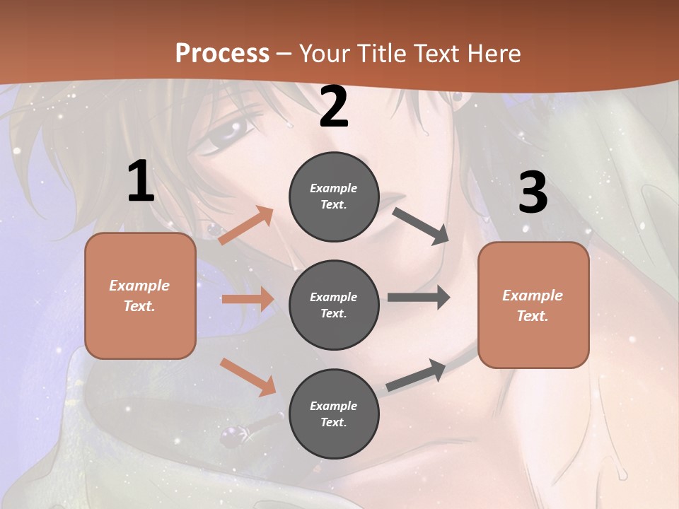 A Man In A Green Shirt Is Holding His Hand Up To His Head PowerPoint Template