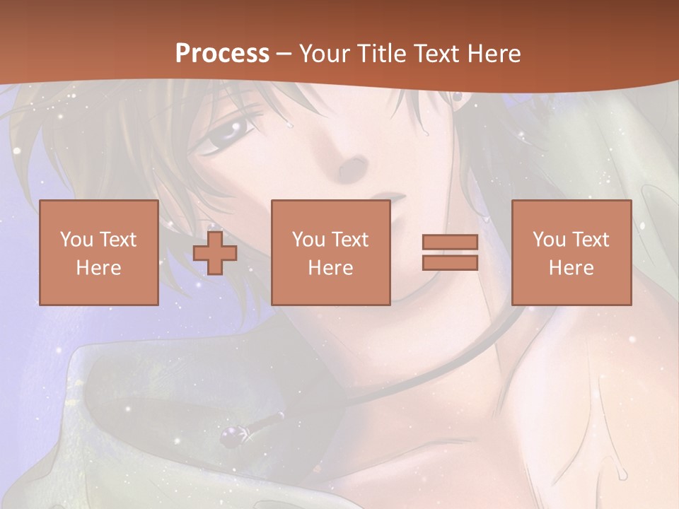 A Man In A Green Shirt Is Holding His Hand Up To His Head PowerPoint Template