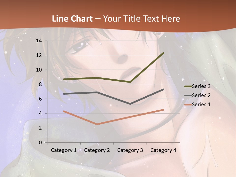 A Man In A Green Shirt Is Holding His Hand Up To His Head PowerPoint Template