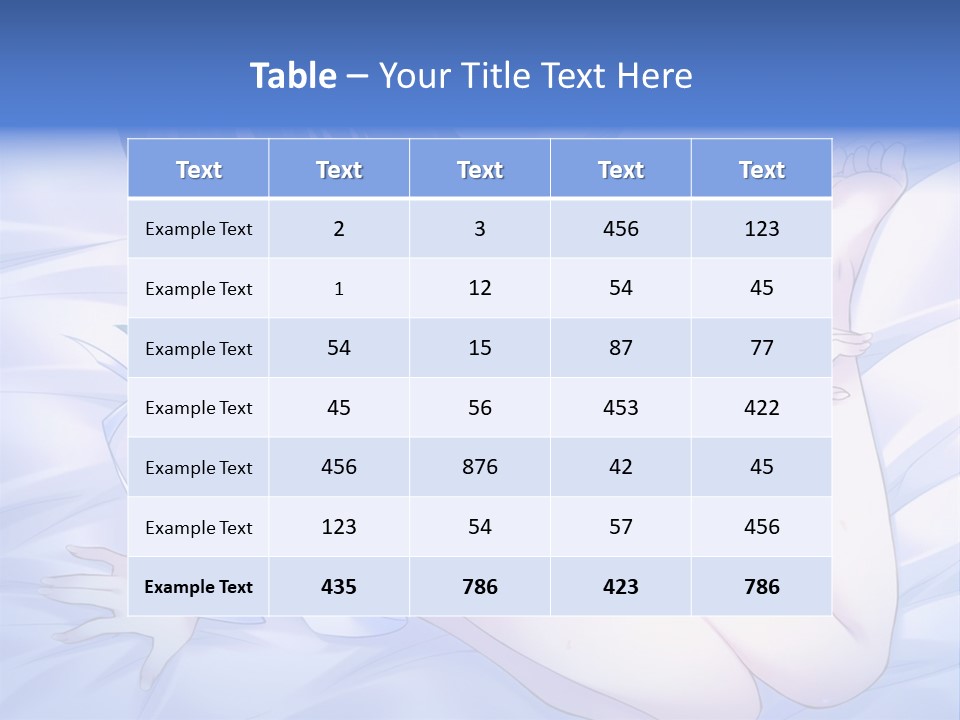 A Woman Laying In Bed With Her Eyes Closed PowerPoint Template