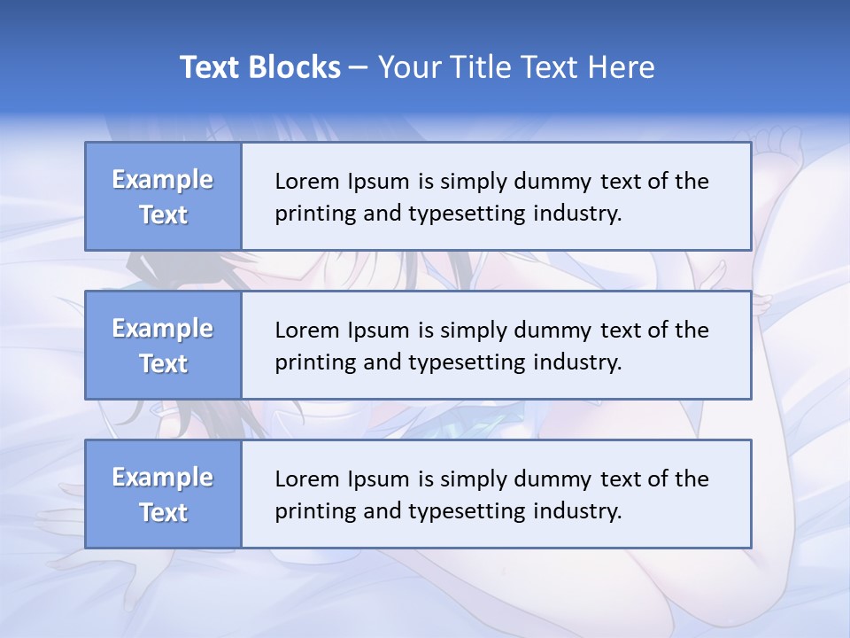 A Woman Laying In Bed With Her Eyes Closed PowerPoint Template