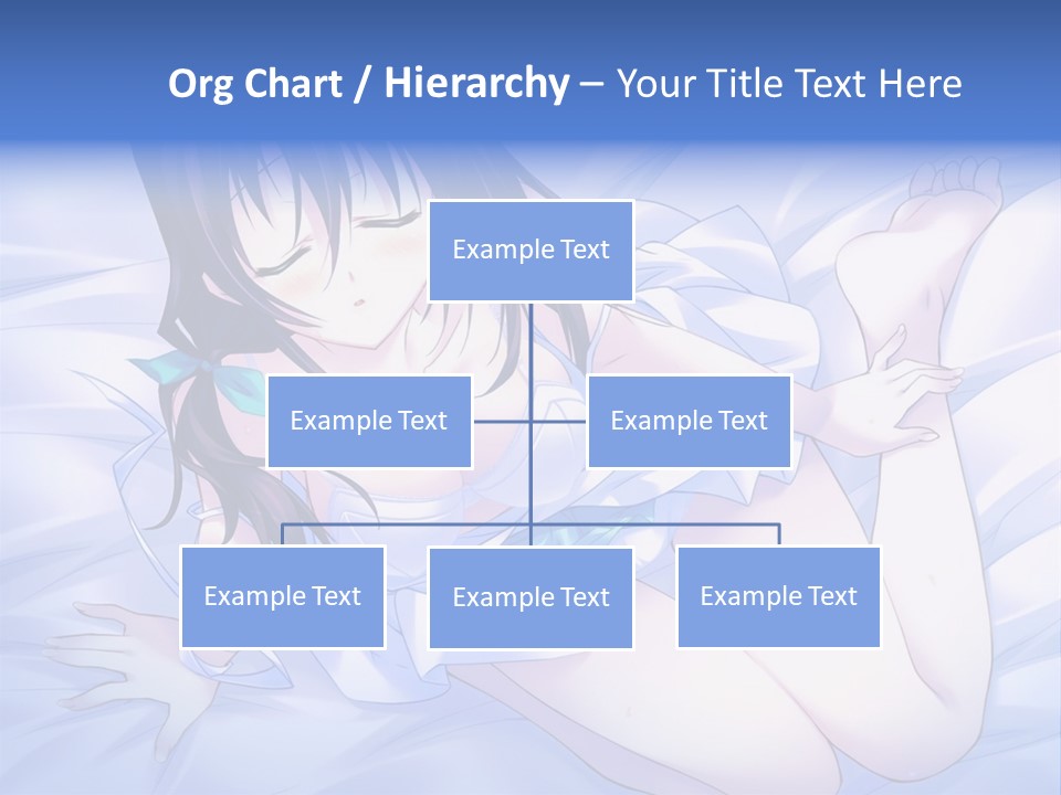 A Woman Laying In Bed With Her Eyes Closed PowerPoint Template