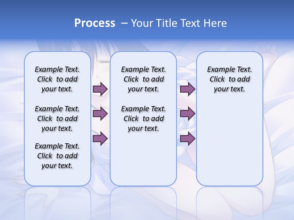 A Woman Laying In Bed With Her Eyes Closed PowerPoint Template