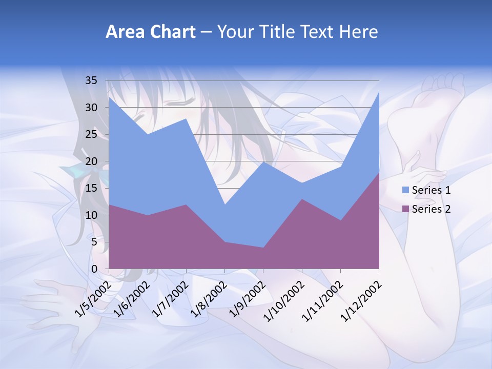 A Woman Laying In Bed With Her Eyes Closed PowerPoint Template