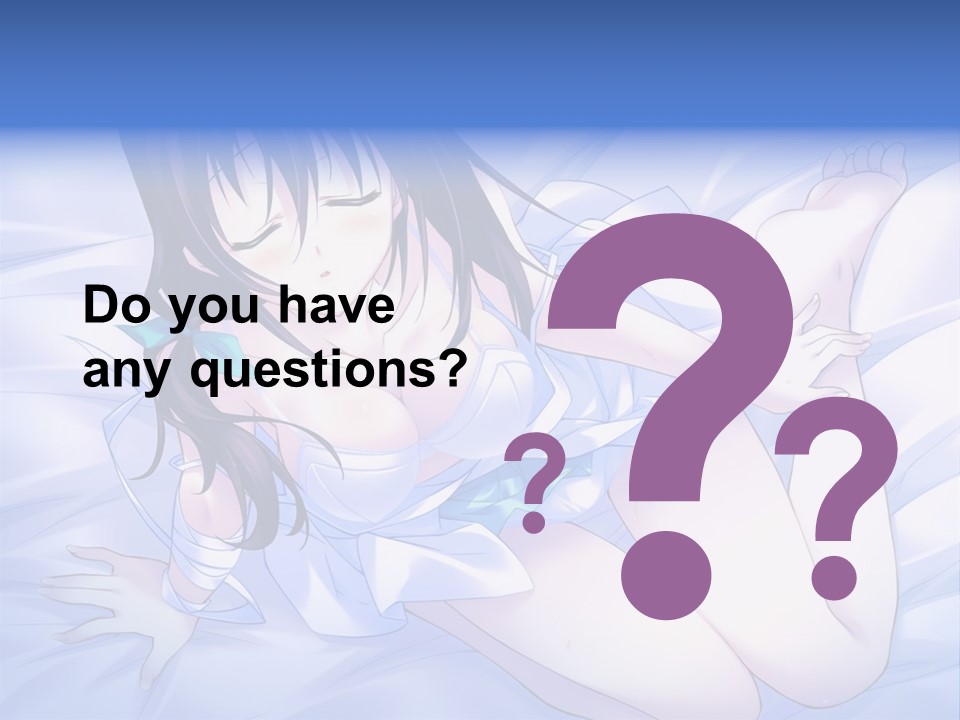 A Woman Laying In Bed With Her Eyes Closed PowerPoint Template