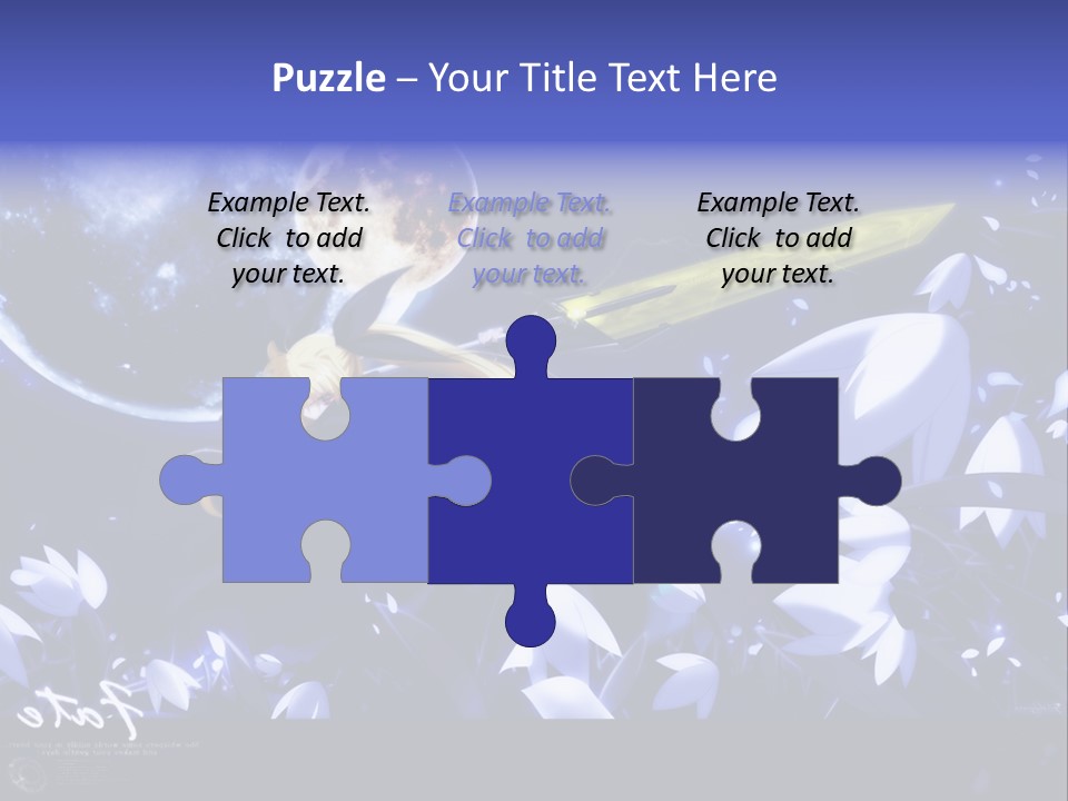 A Cartoon Character Holding A Sword In Front Of A Full Moon PowerPoint Template