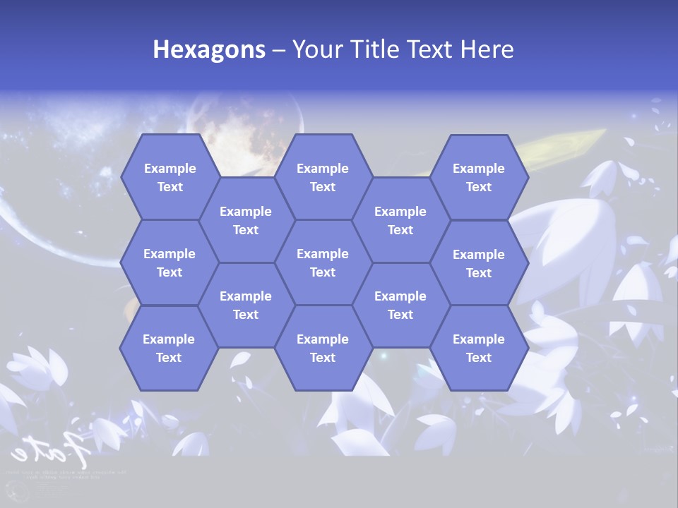 A Cartoon Character Holding A Sword In Front Of A Full Moon PowerPoint Template