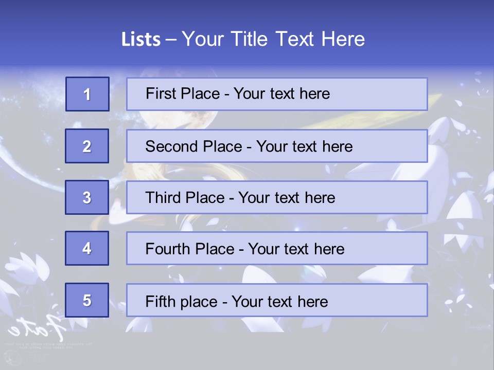 A Cartoon Character Holding A Sword In Front Of A Full Moon PowerPoint Template