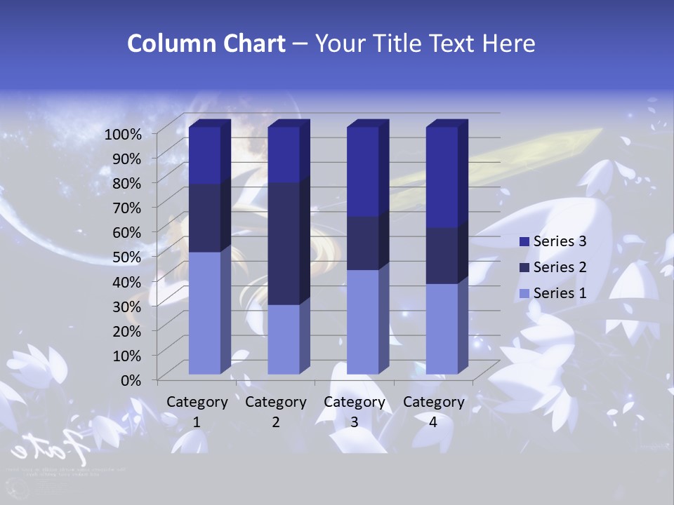 A Cartoon Character Holding A Sword In Front Of A Full Moon PowerPoint Template
