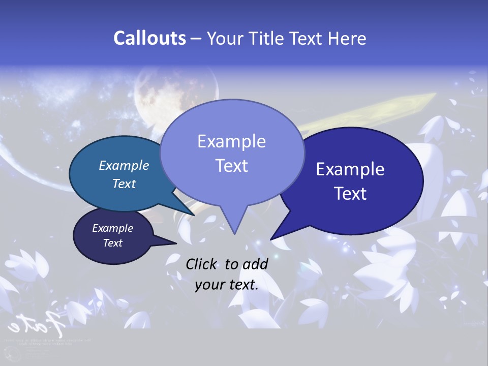 A Cartoon Character Holding A Sword In Front Of A Full Moon PowerPoint Template