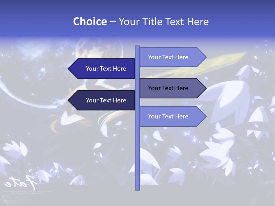 A Cartoon Character Holding A Sword In Front Of A Full Moon PowerPoint Template