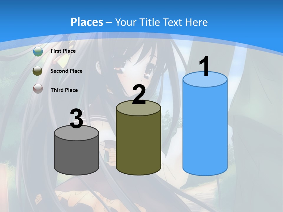 A Woman In A Green Dress And A Man In A Green Suit PowerPoint Template