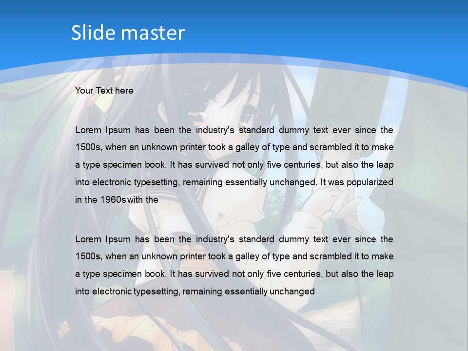 A Woman In A Green Dress And A Man In A Green Suit PowerPoint Template