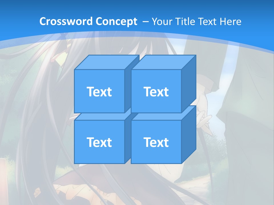 A Woman In A Green Dress And A Man In A Green Suit PowerPoint Template