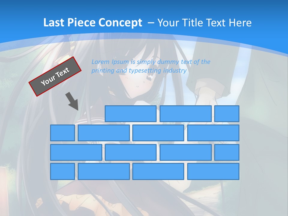 A Woman In A Green Dress And A Man In A Green Suit PowerPoint Template