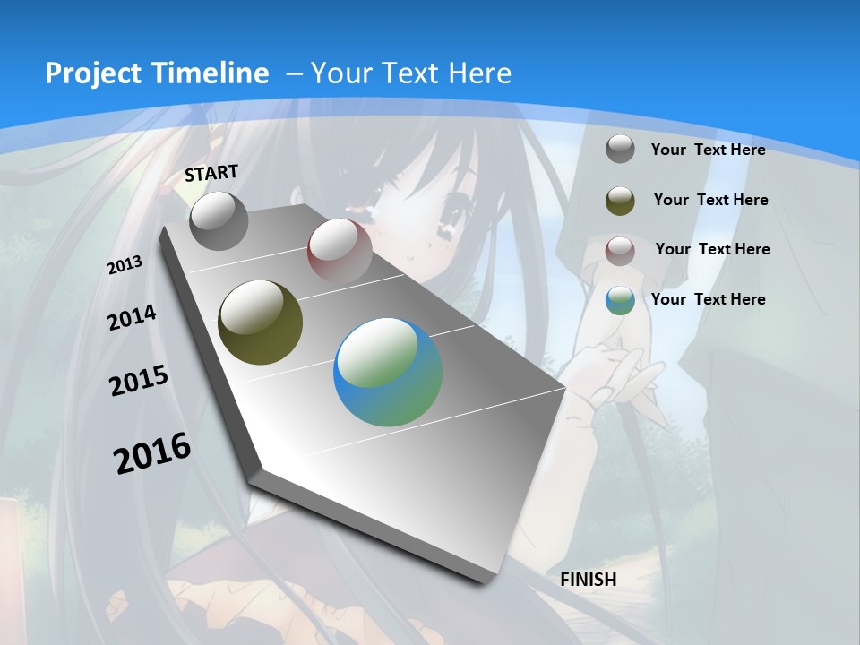 A Woman In A Green Dress And A Man In A Green Suit PowerPoint Template