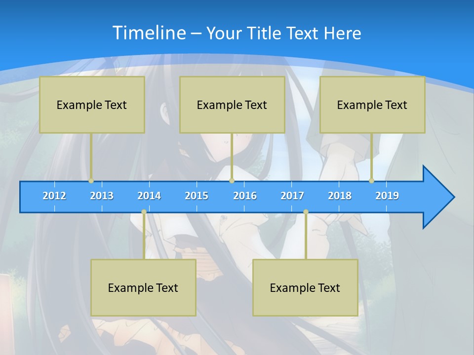 A Woman In A Green Dress And A Man In A Green Suit PowerPoint Template