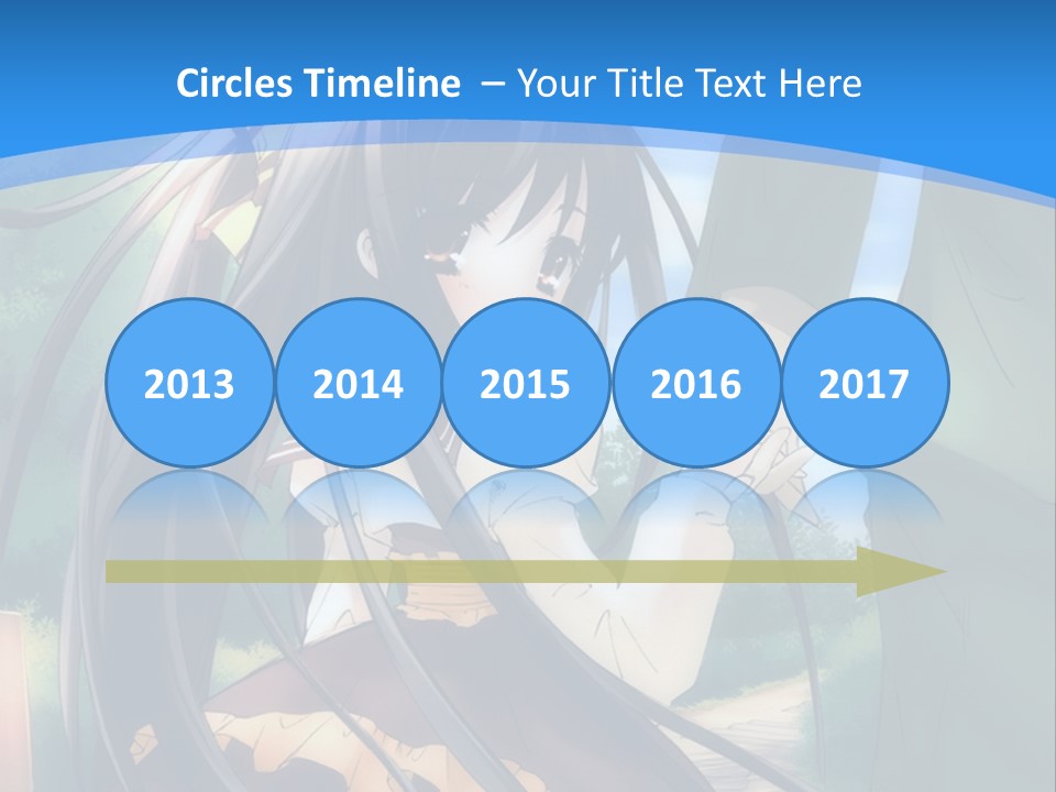 A Woman In A Green Dress And A Man In A Green Suit PowerPoint Template