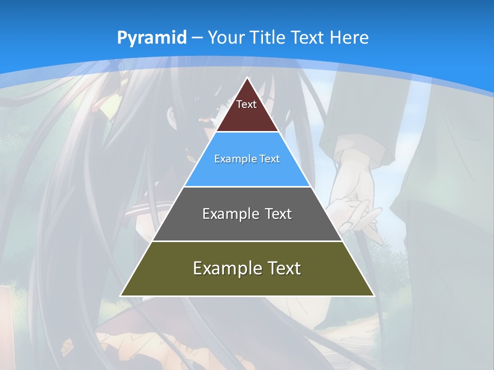 A Woman In A Green Dress And A Man In A Green Suit PowerPoint Template