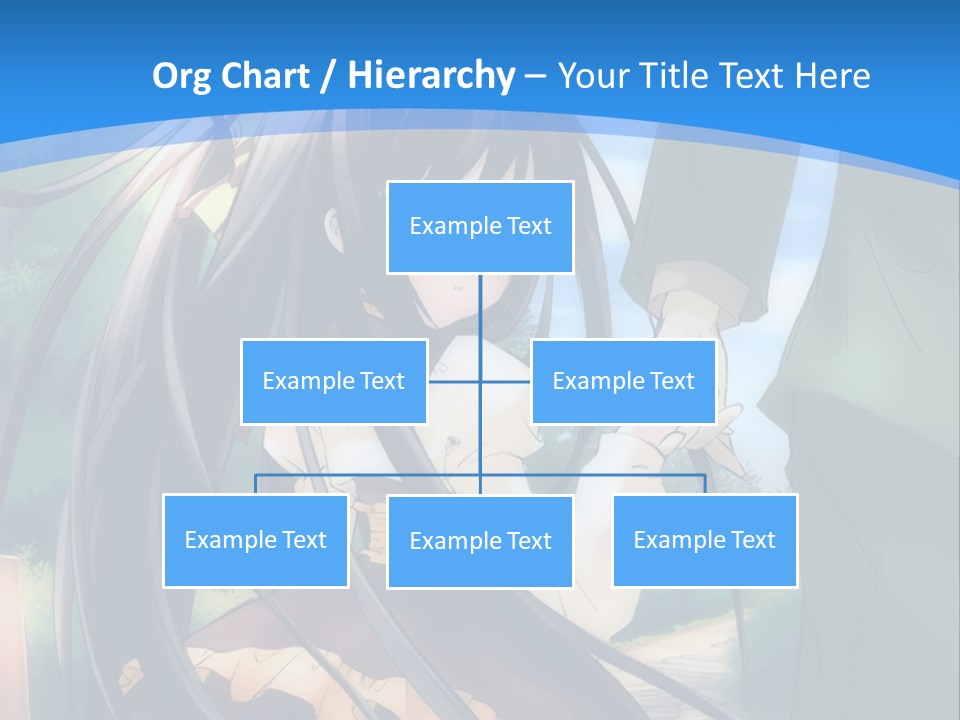 A Woman In A Green Dress And A Man In A Green Suit PowerPoint Template