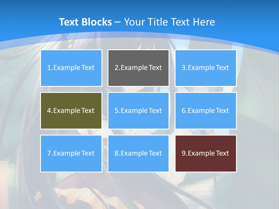 A Woman In A Green Dress And A Man In A Green Suit PowerPoint Template