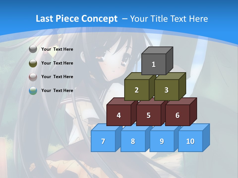 A Woman In A Green Dress And A Man In A Green Suit PowerPoint Template