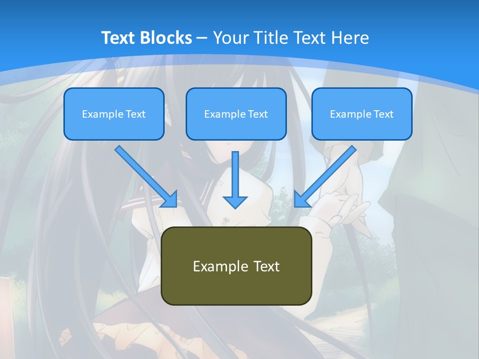 A Woman In A Green Dress And A Man In A Green Suit PowerPoint Template