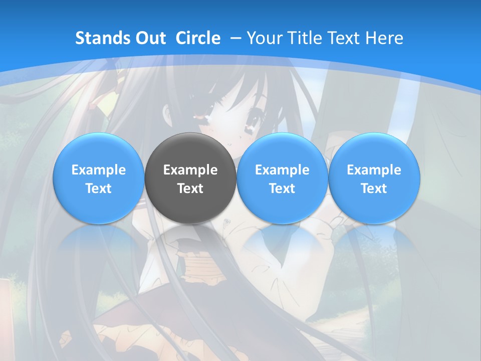 A Woman In A Green Dress And A Man In A Green Suit PowerPoint Template