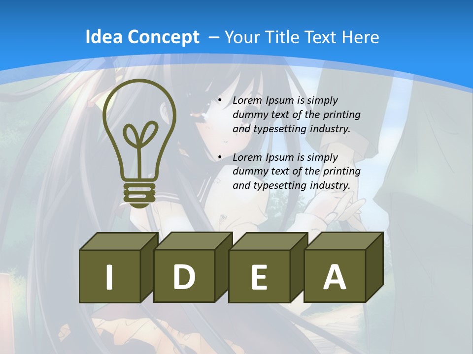 A Woman In A Green Dress And A Man In A Green Suit PowerPoint Template