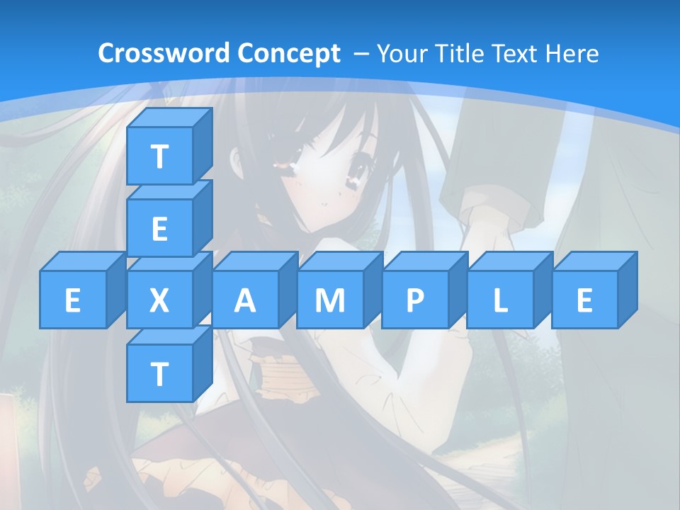 A Woman In A Green Dress And A Man In A Green Suit PowerPoint Template