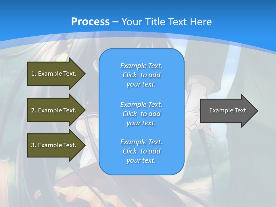 A Woman In A Green Dress And A Man In A Green Suit PowerPoint Template
