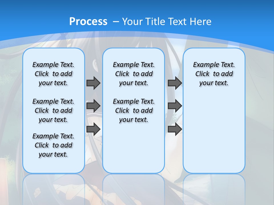 A Woman In A Green Dress And A Man In A Green Suit PowerPoint Template