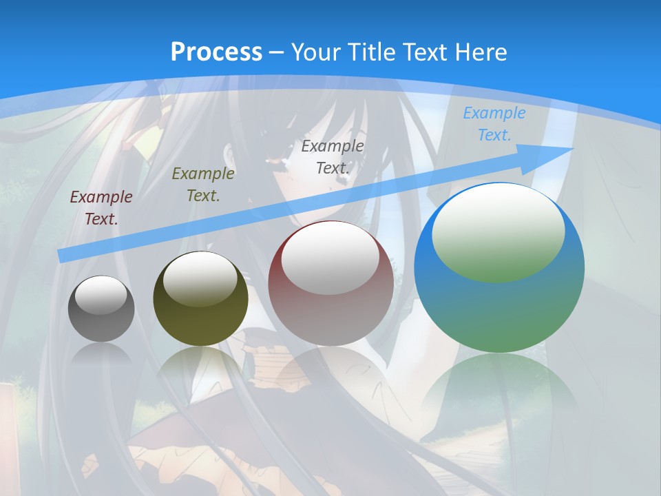 A Woman In A Green Dress And A Man In A Green Suit PowerPoint Template