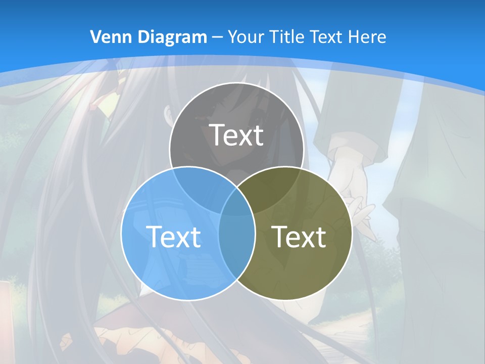 A Woman In A Green Dress And A Man In A Green Suit PowerPoint Template