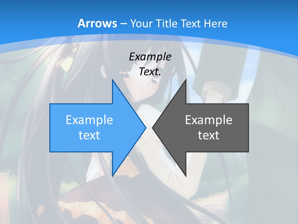 A Woman In A Green Dress And A Man In A Green Suit PowerPoint Template