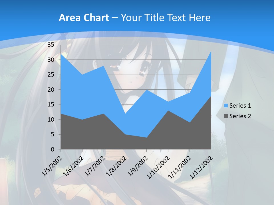 A Woman In A Green Dress And A Man In A Green Suit PowerPoint Template