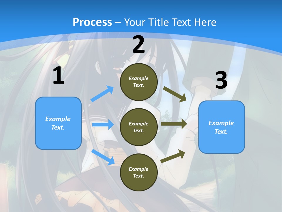 A Woman In A Green Dress And A Man In A Green Suit PowerPoint Template