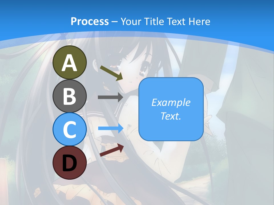 A Woman In A Green Dress And A Man In A Green Suit PowerPoint Template