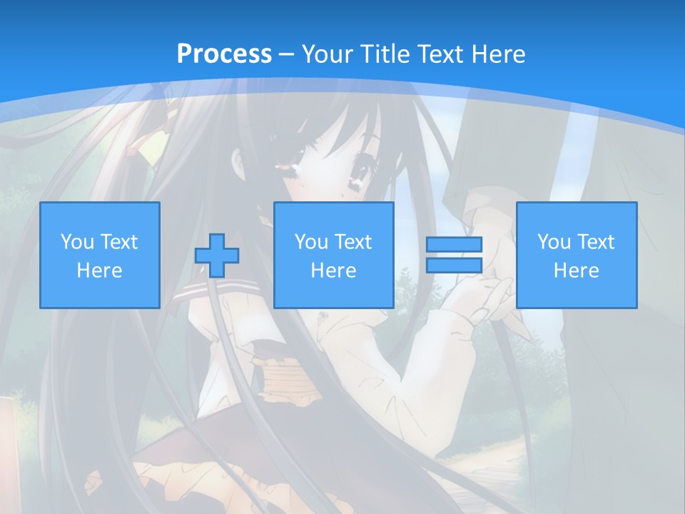 A Woman In A Green Dress And A Man In A Green Suit PowerPoint Template