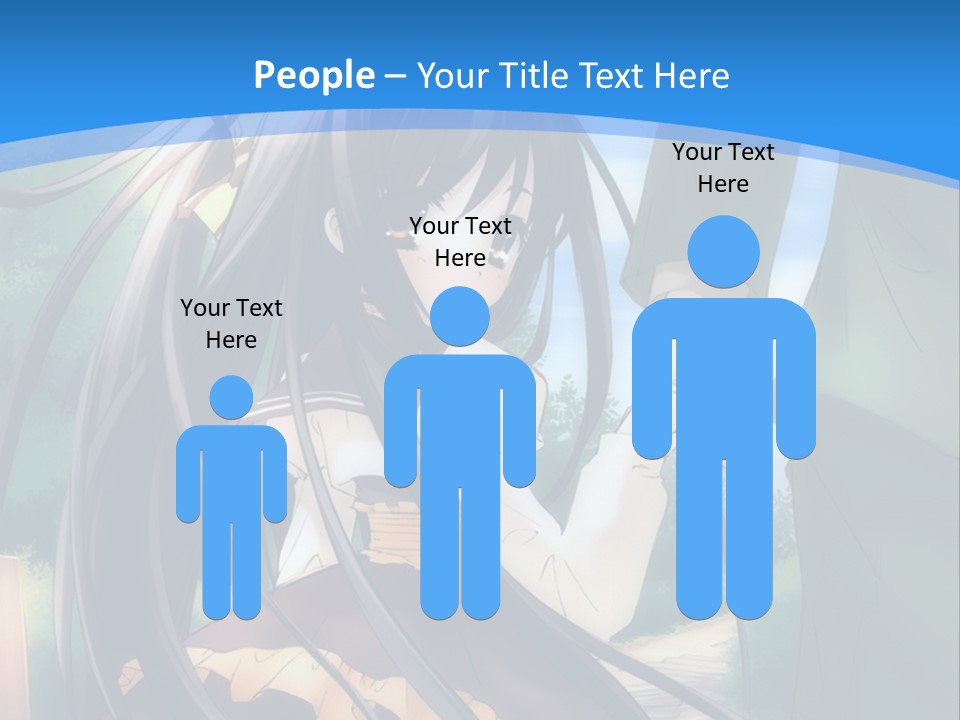 A Woman In A Green Dress And A Man In A Green Suit PowerPoint Template