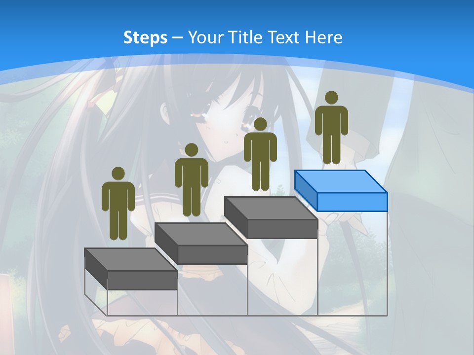 A Woman In A Green Dress And A Man In A Green Suit PowerPoint Template