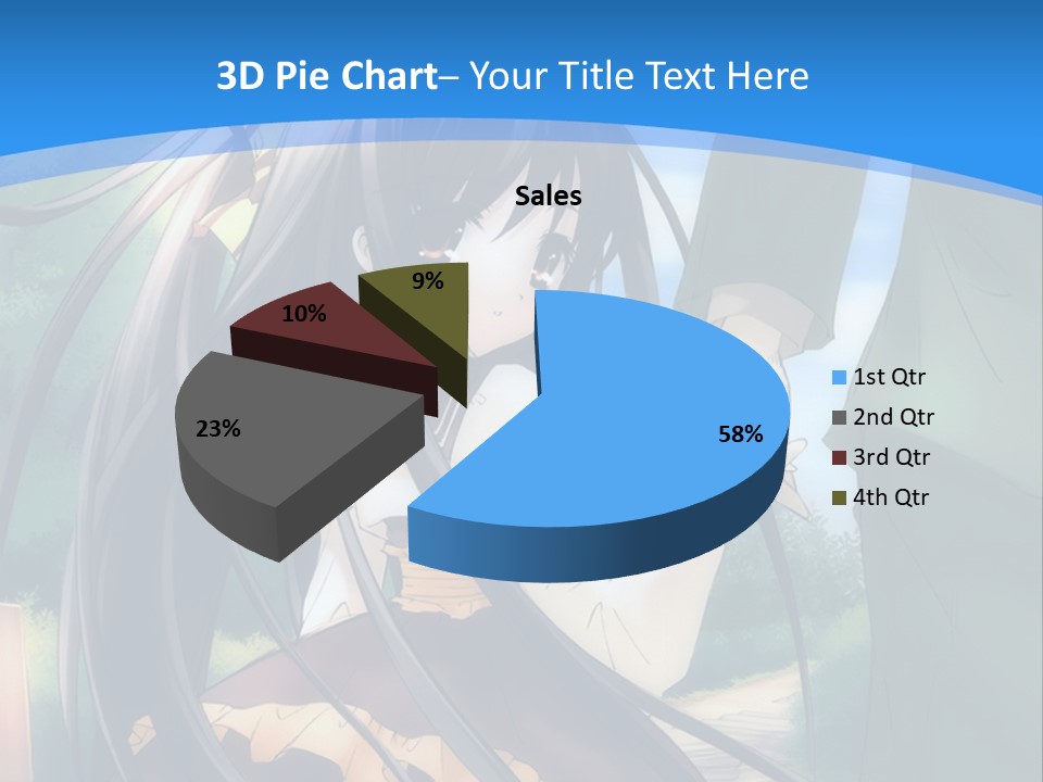 A Woman In A Green Dress And A Man In A Green Suit PowerPoint Template