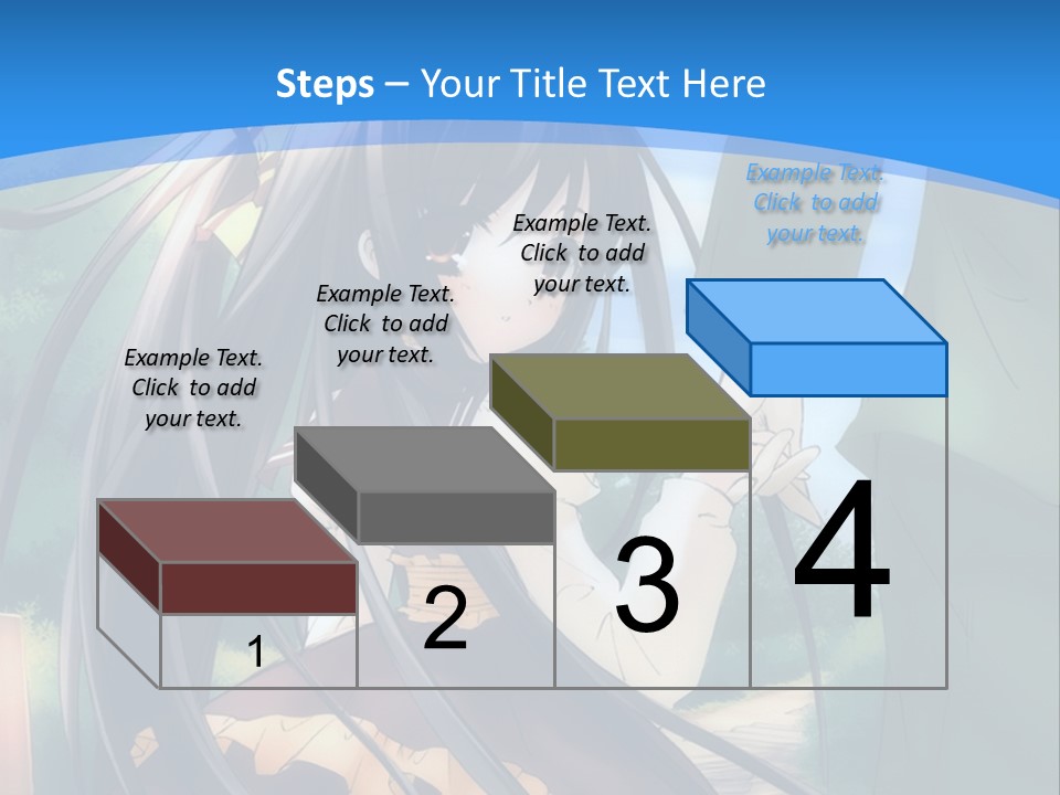 A Woman In A Green Dress And A Man In A Green Suit PowerPoint Template