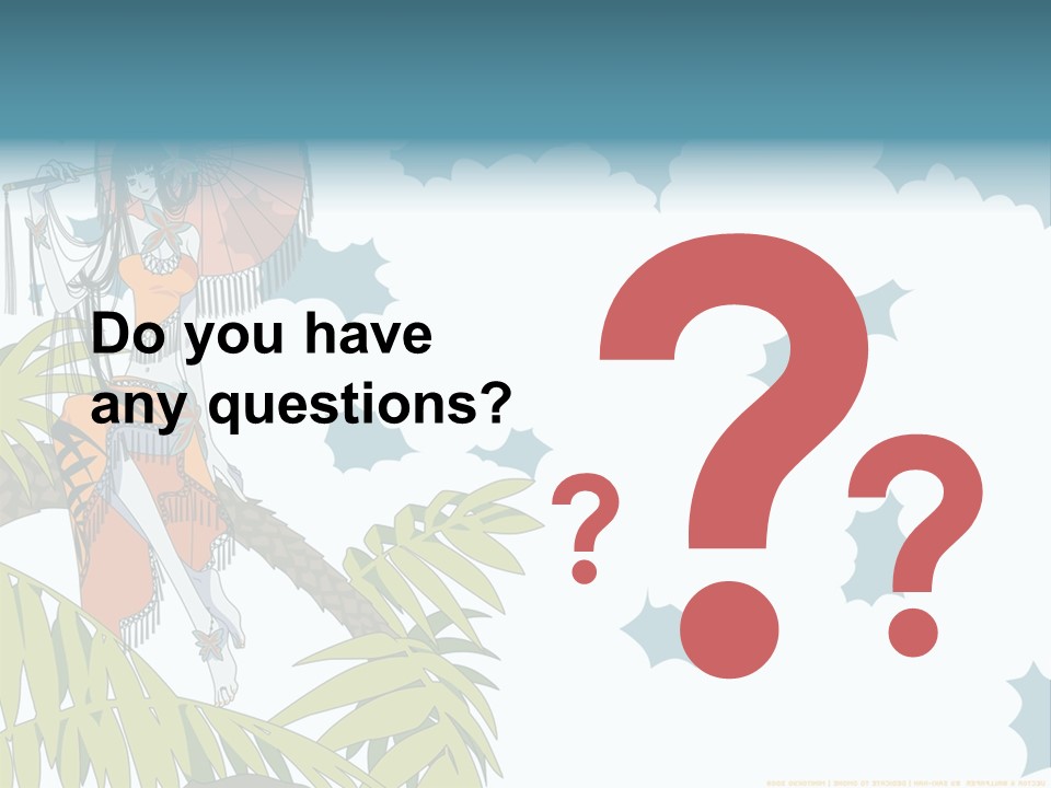 A Woman Holding An Umbrella On Top Of A Tree PowerPoint Template