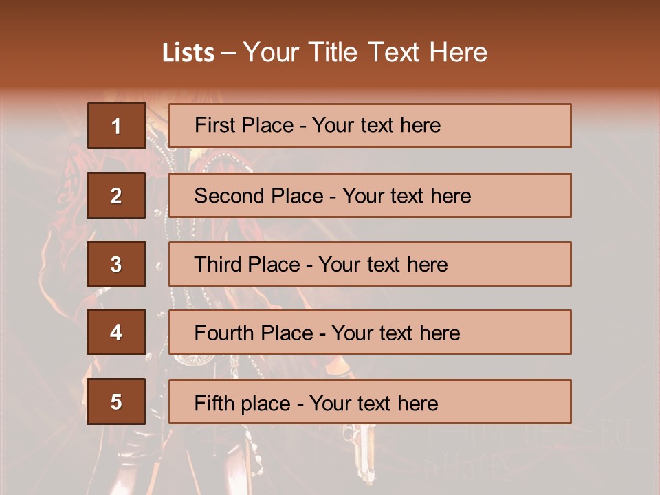 A Anime Character With A Sword In His Hand PowerPoint Template