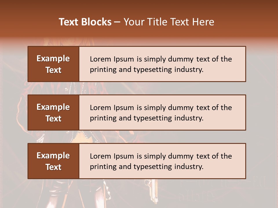 A Anime Character With A Sword In His Hand PowerPoint Template