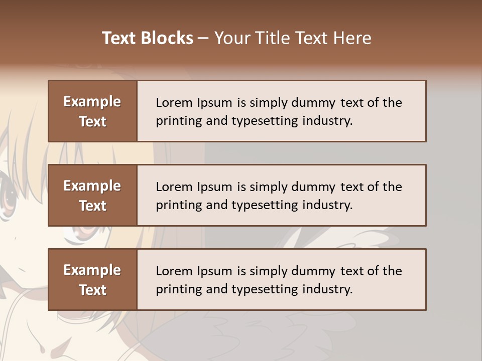 A Girl With Angel Wings And A Tiara On Her Head PowerPoint Template