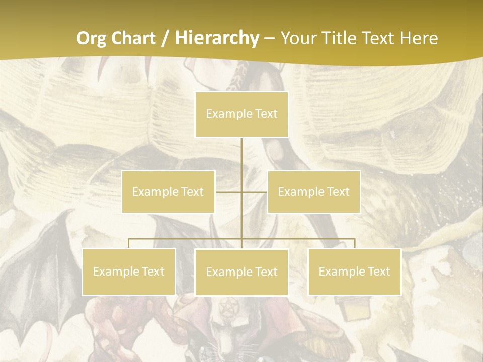 A Picture Of A Man Riding A Horse With A Dragon On It PowerPoint Template