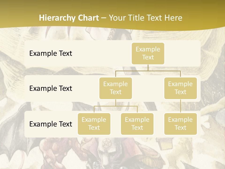 A Picture Of A Man Riding A Horse With A Dragon On It PowerPoint Template