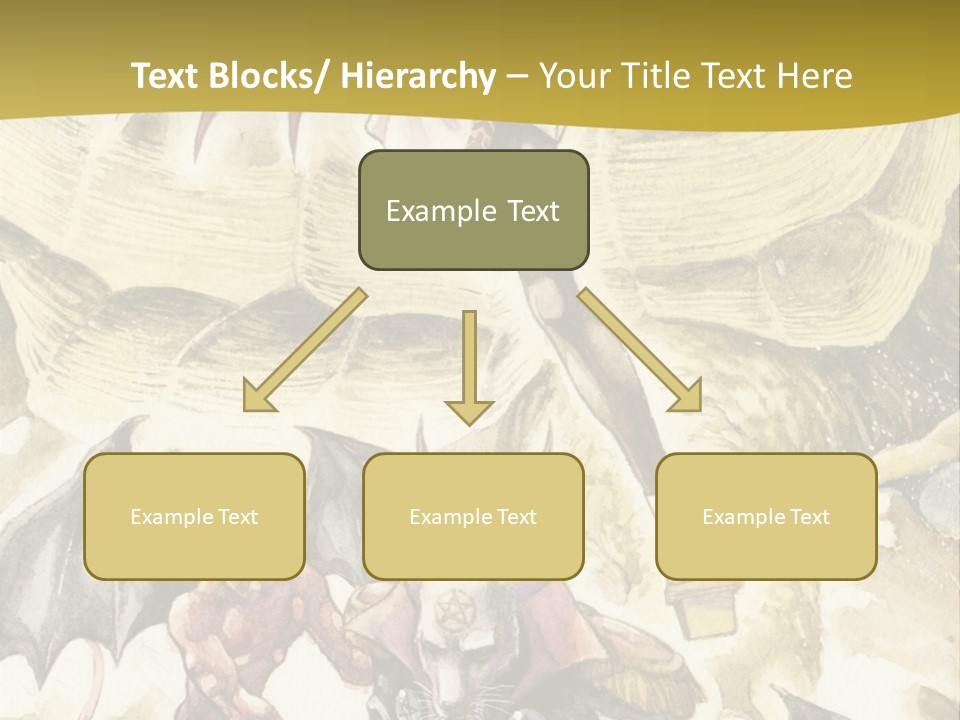 A Picture Of A Man Riding A Horse With A Dragon On It PowerPoint Template